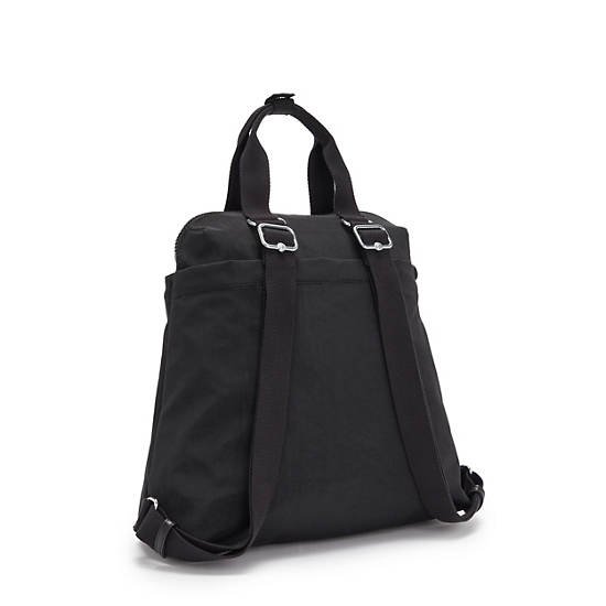 Torebki Kipling Goyo Medium Backpack Tote Czarne | PL 1945EB